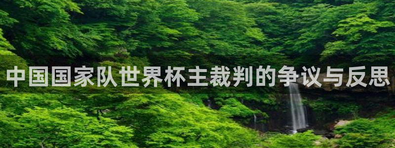 世界杯预选赛欧洲赛区赛程：中国国家队世界杯主裁判的争议与反思
